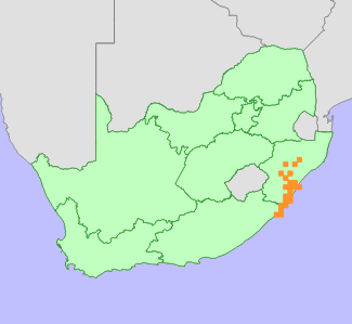 Distribution map