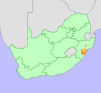 Distribution map