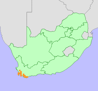 Distribution map