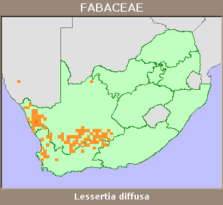 Distribution map