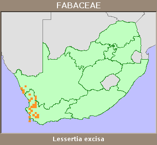 Distribution map