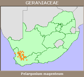 Distribution map