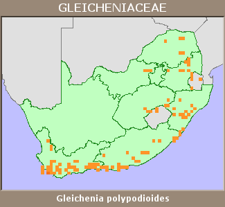 Distribution map