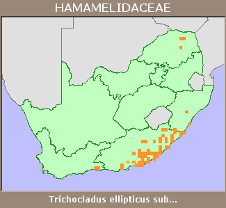 Distribution map