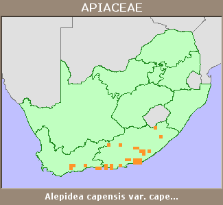 Distribution map
