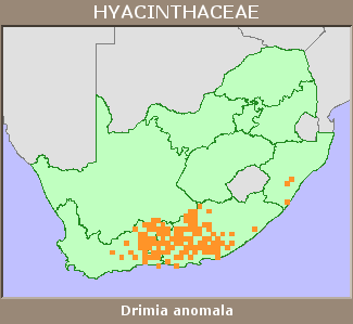 Distribution map