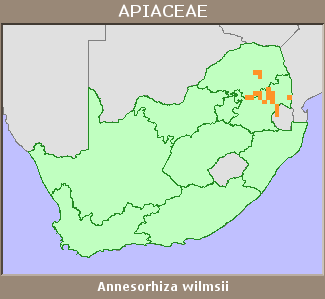Distribution map