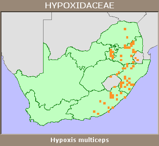 Distribution map