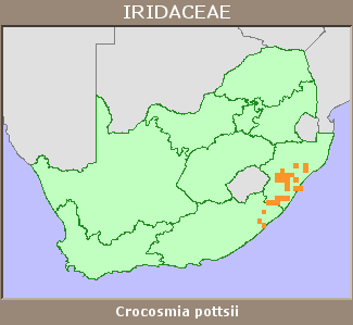 Distribution map