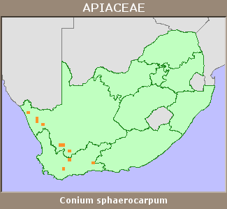 Distribution map
