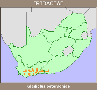 Distribution map