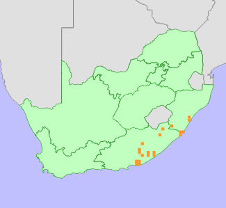 Distribution map