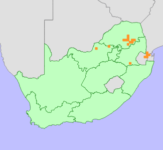 Distribution map