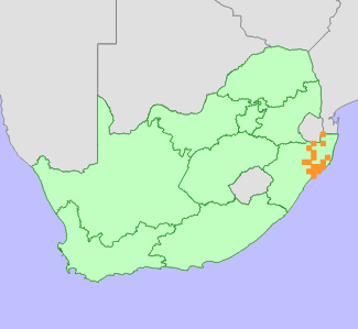 Distribution map