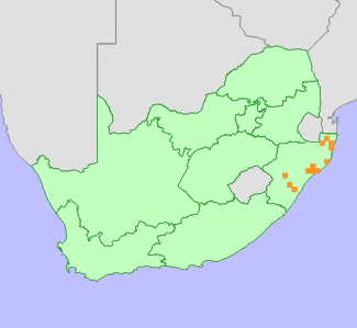 Distribution map