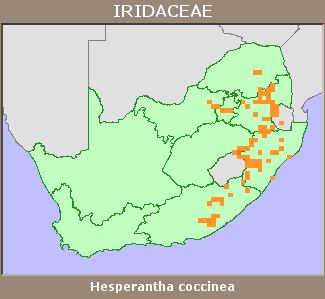 Distribution map