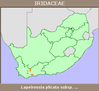 Distribution map