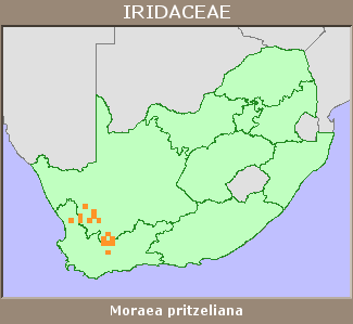Distribution map