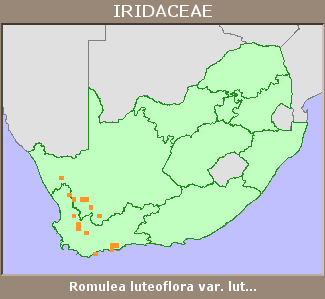 Distribution map