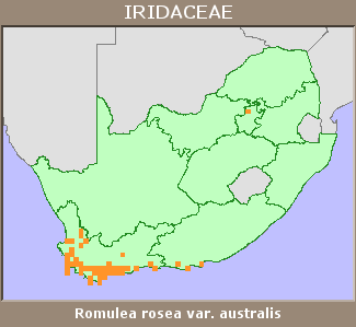Distribution map