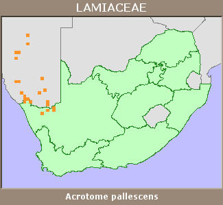 Distribution map