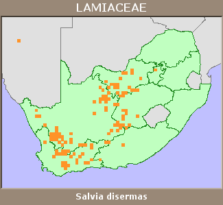 Distribution map