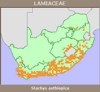 Distribution map