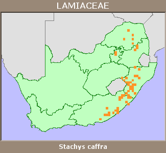 Distribution map