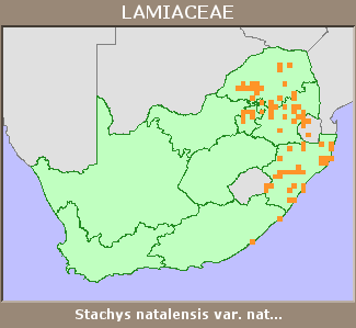 Distribution map