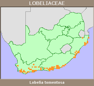 Distribution map