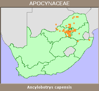 Distribution map