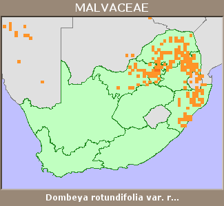 Distribution map