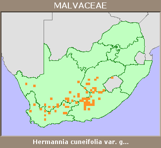 Distribution map
