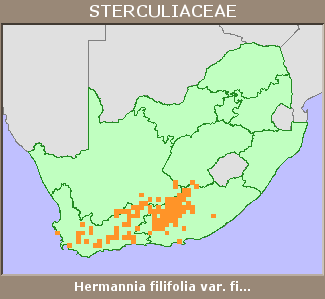 Distribution map