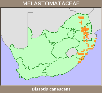 Distribution map