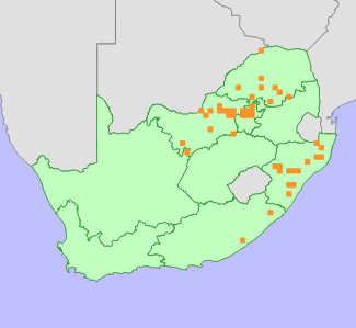 Distribution map