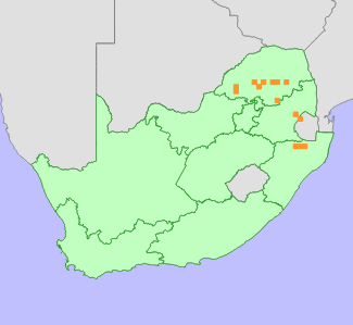 Distribution map