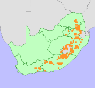 Distribution map