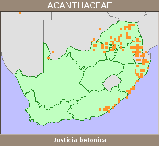 Distribution map
