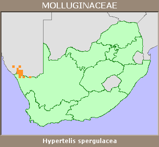 Distribution map