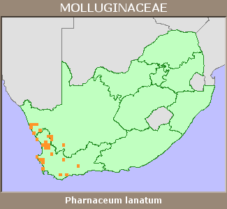 Distribution map