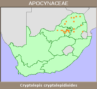 Distribution map