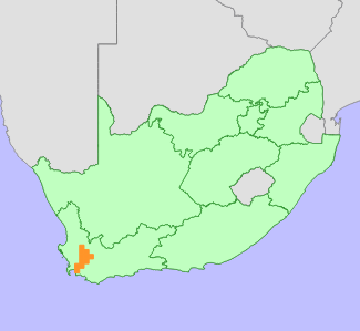 Distribution map