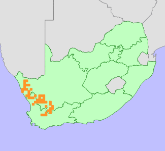 Distribution map