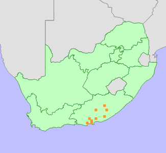 Distribution map