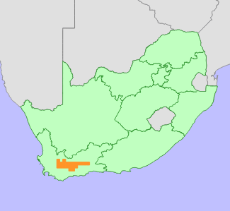 Distribution map