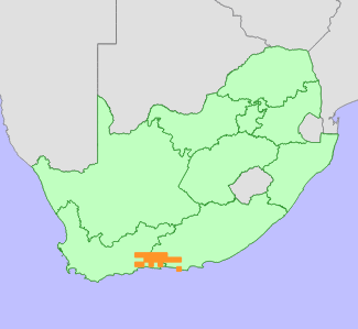 Distribution map