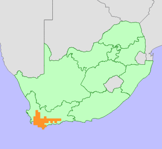 Distribution map