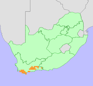 Distribution map