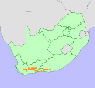 Distribution map